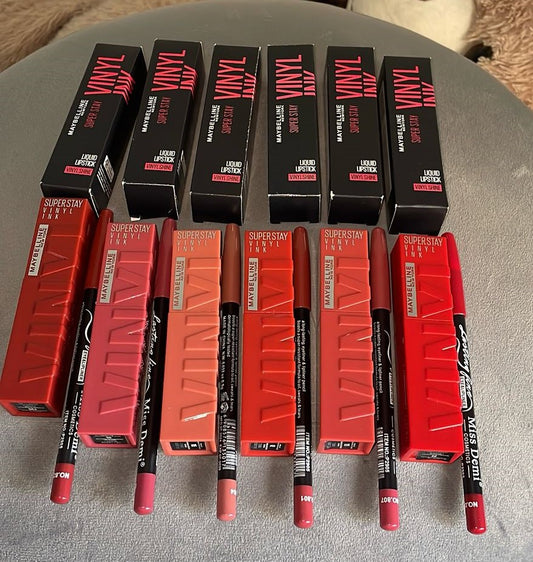 PACK 5 LIP COMBO MAYBELLINE